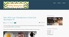 Desktop Screenshot of healthyrunningmom.com